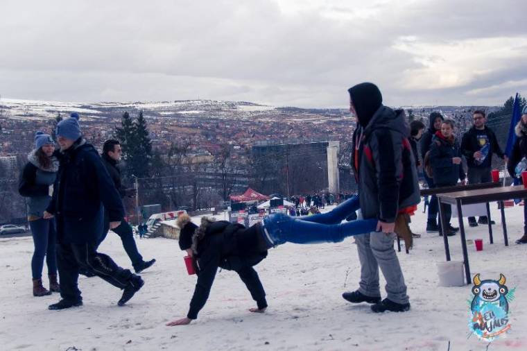 Kolozsvári diákok téli majálisa