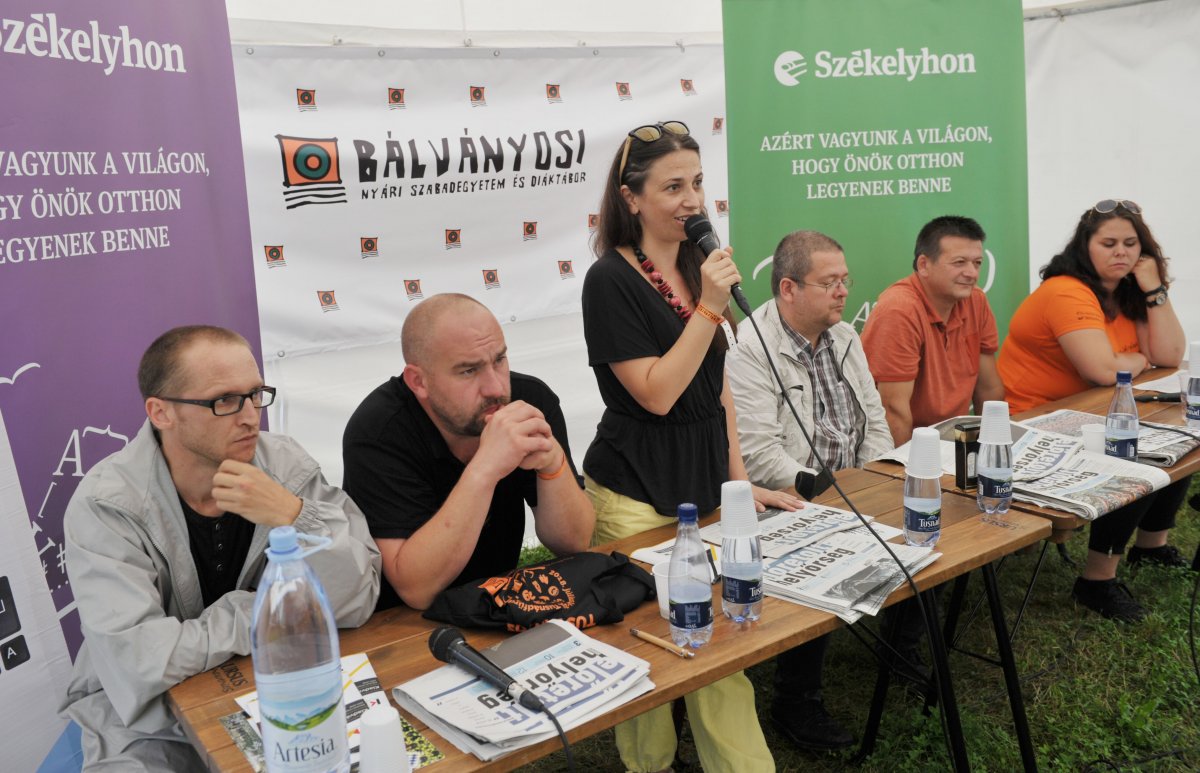 Az Előretolt Helyőrségnek egy kitűzött célja, missziója van: a minőség jegyében olyan olvasóbarát irodalmat közvetítsen, amellyel megszólíthatja a szélesebb közönséget &bullet;  Fotó: Beliczay László