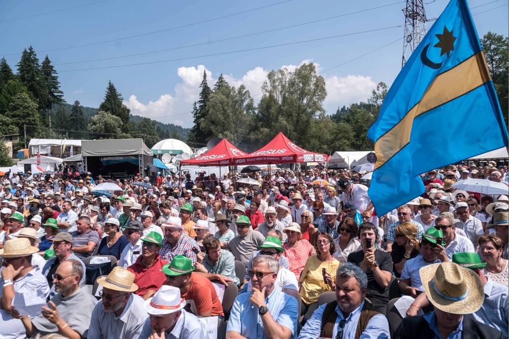 Mintegy hatvanezer ember volt kíváncsi idén a tusnádfürdői tábor rendezvényeire &bullet;  Fotó: MTI