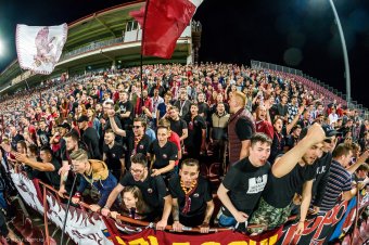 Felmelegített csorba a CFR kispadján