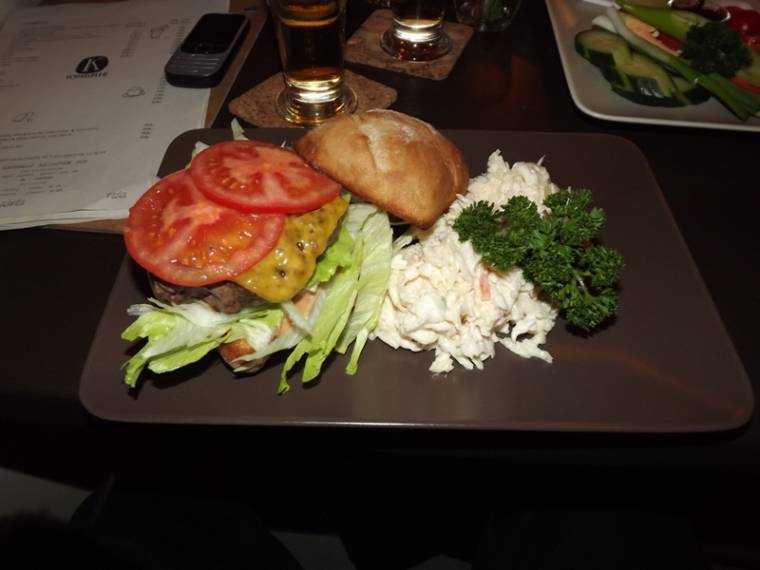 Street food-turné: hamburger Budapesten