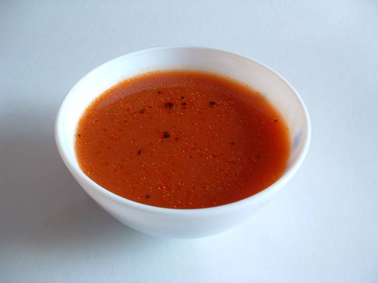 Felturbózott paradicsomleves