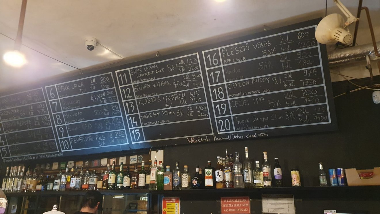 A budapesti Élesztő söröző az első fővárosi sörbár &bullet;  Fotó: Borbély Zsolt Attila