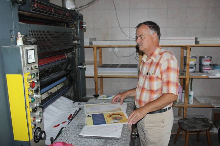 Iskolák tordai „házinyomdája”