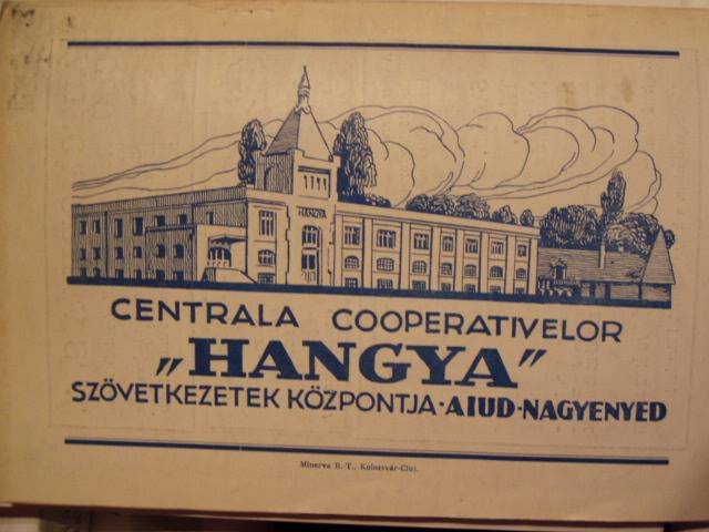 A Hangyaszövetkezet egykori nagyenyedi központja