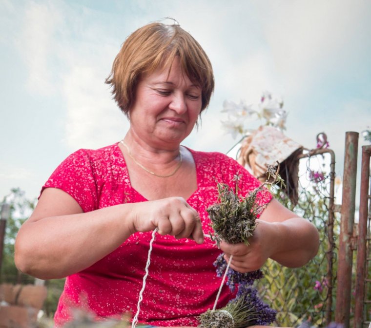 Levendulaillat a Berettyó partján