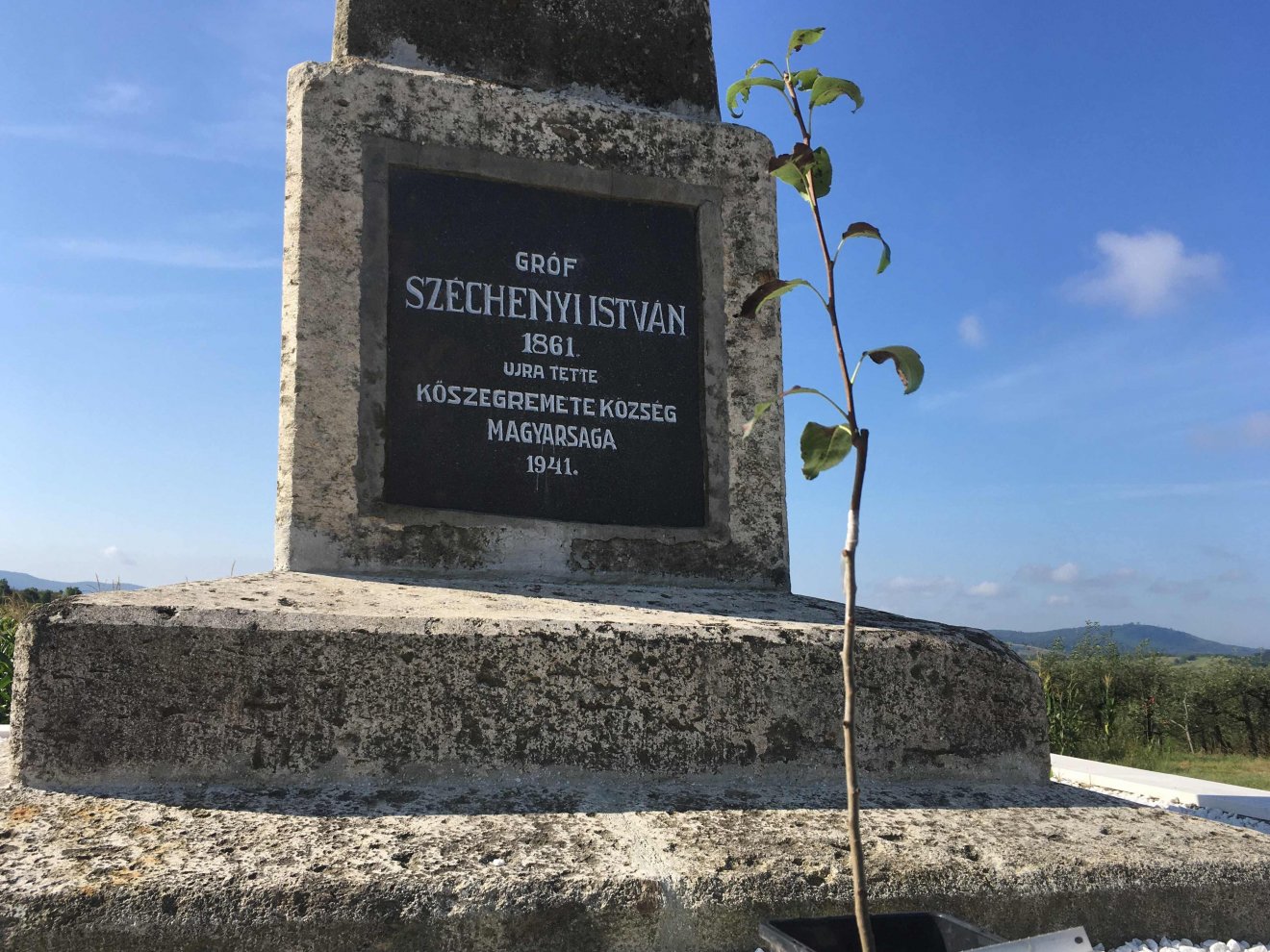 Széchenyi István és Petőfi Sándor újra találkoztak Kőszegremetén •  Fotó: Csókási-Budaházi Attila gyűjteménye