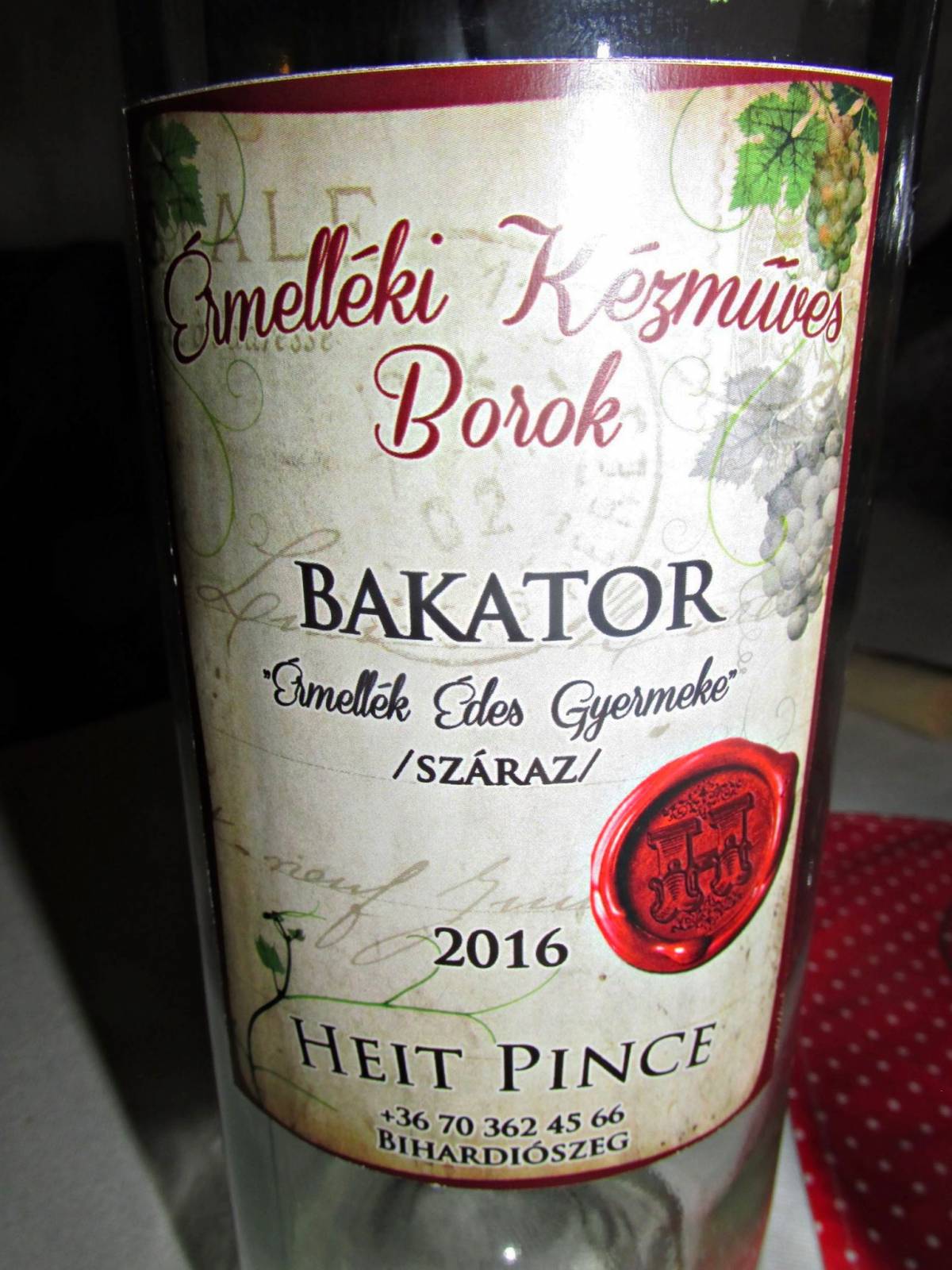 Érmellék édes gyermeke: a jó bor cégére &bullet;  Fotó: Hejt Pincészet