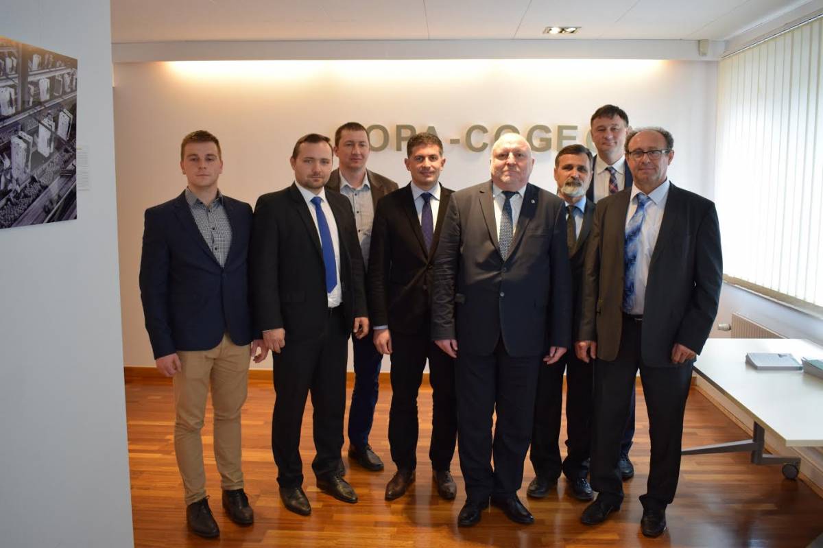 Kárpát-medencei delegáció Brüsszelben a COPA–COGECA székházában &bullet;  Fotó: EMNT.ORG