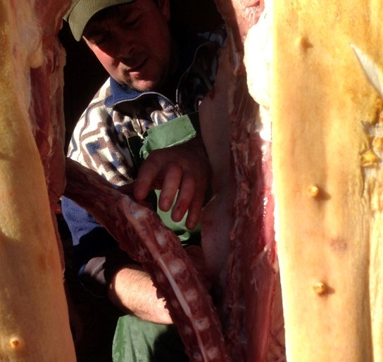 Csikcsomortánban a disznóvágás is beköltözik az új vágóhídra &bullet;  Fotó: Rédai Attila