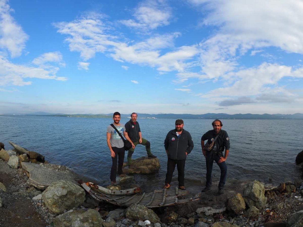 A kolozsvári csapat: Sandu Stermin, László Zoltán, Cosmin Sicora és Sabin Bădărău &bullet;  Fotó: Olaru Sebastian