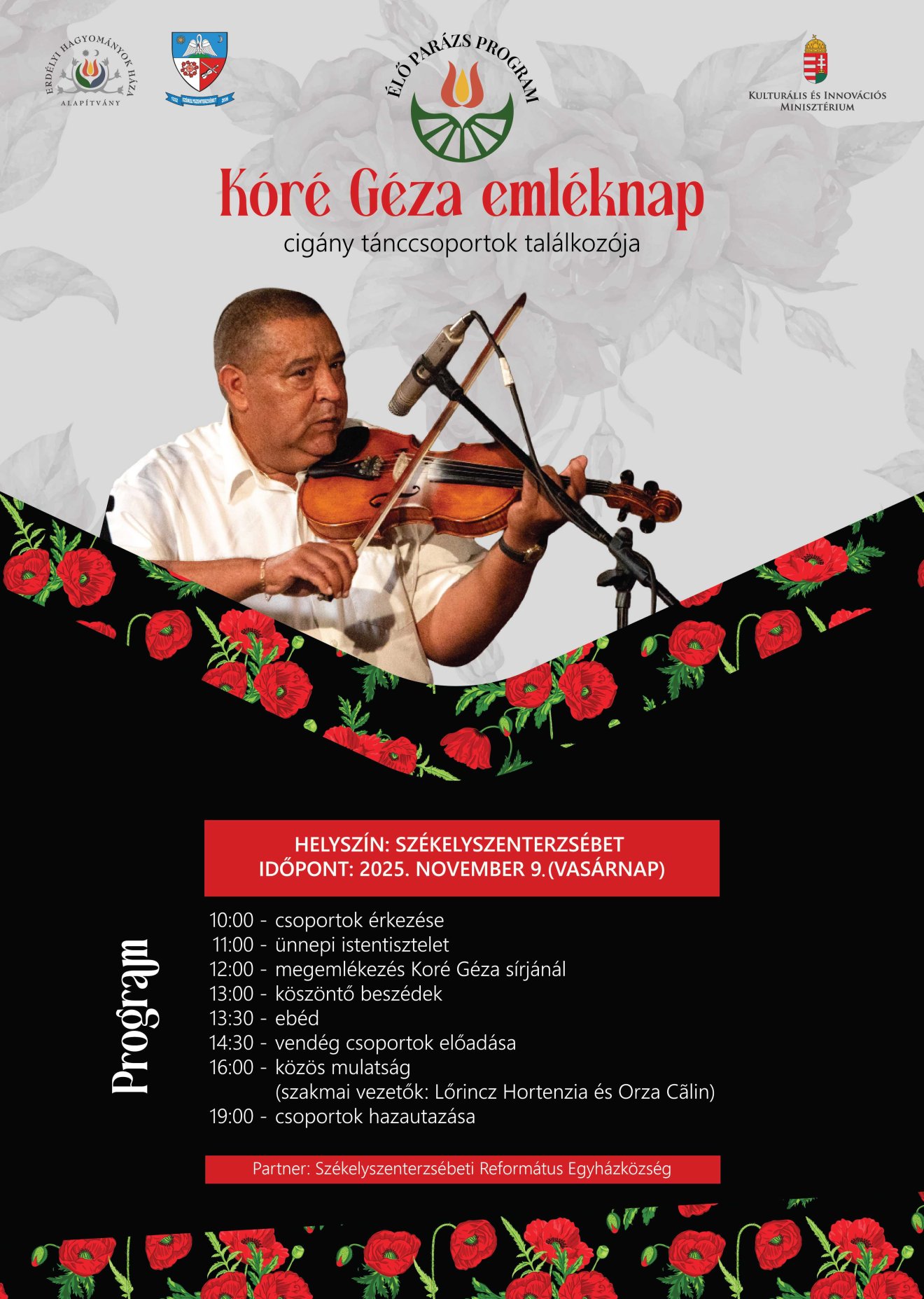 A székelyföldi cigány tánccsoportok találkozójára Székelyszenterzsébeten kerül sor •  Fotó: Hagyományok Háza