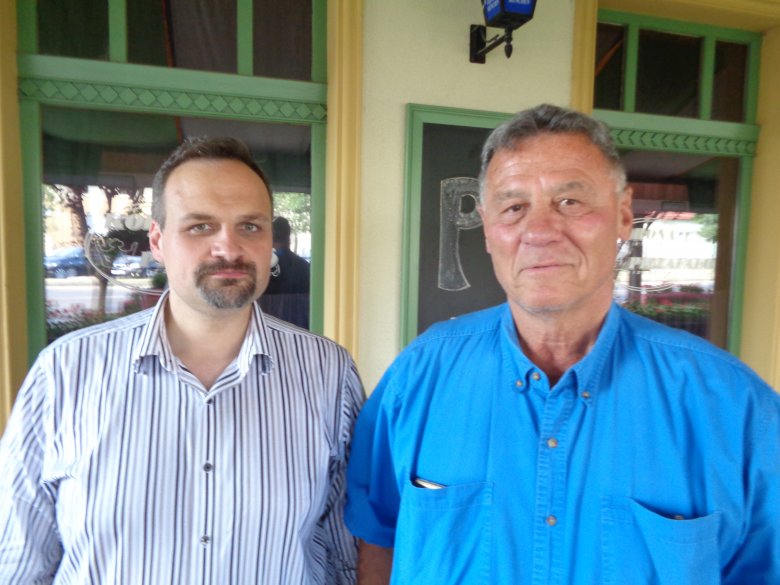 Két jó barát: Kelemen Miklós és Lovas István 