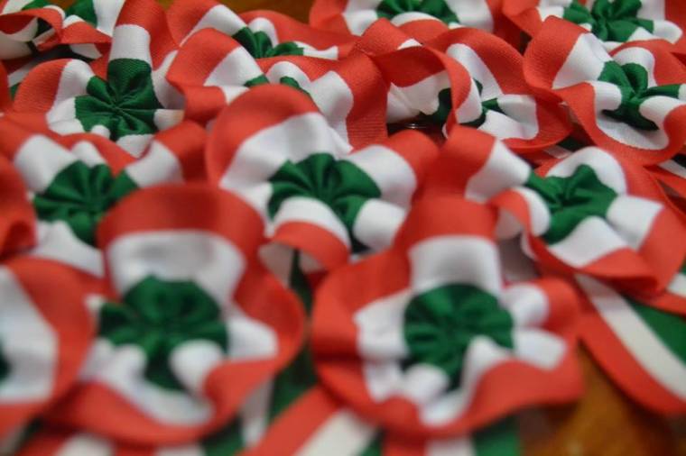 Kitűzik a kokárdákat Gyergyószéken