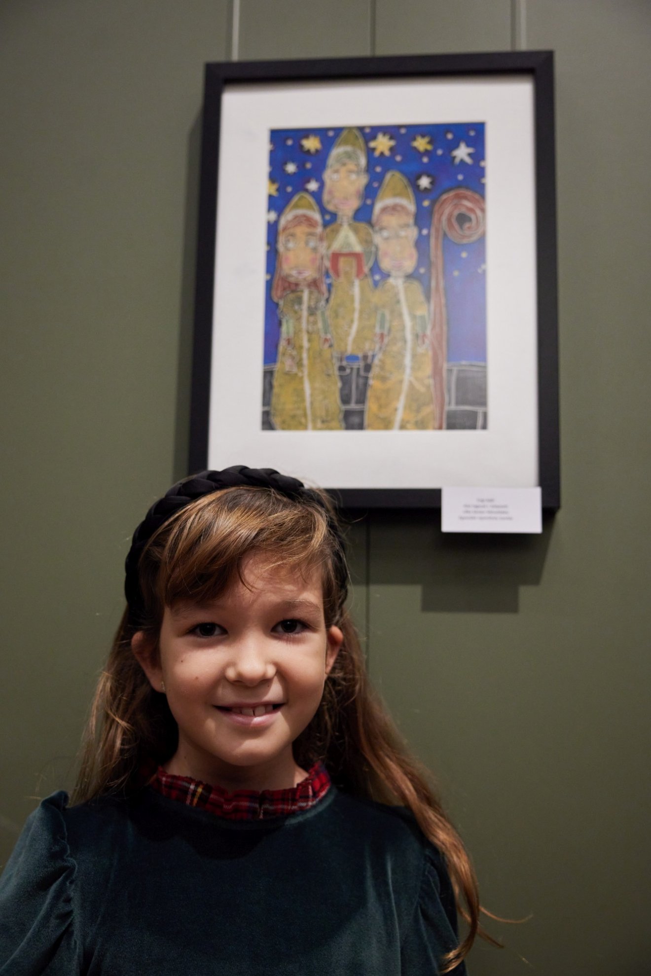 Az egyik díjazott kislány, Engi Adél a Vajdaságból •  Fotó: Dusa Gábor