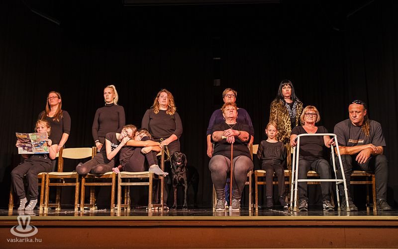 Színjátszóköri előadás. A városban a legnagyobb kulturális és közösségi színtér a színház •  Fotó: Csermák Judit