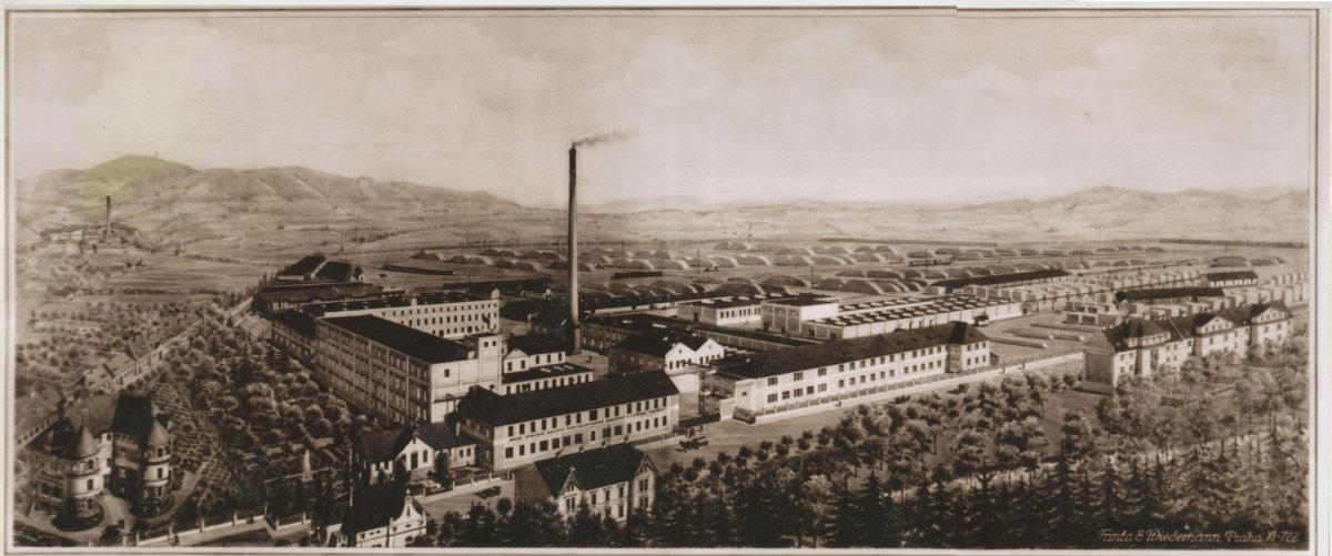 Az 1839-ben alapított sušicei gyufagyár virágkorában, az 1800-as évek végén &bullet;  Fotó: Archív