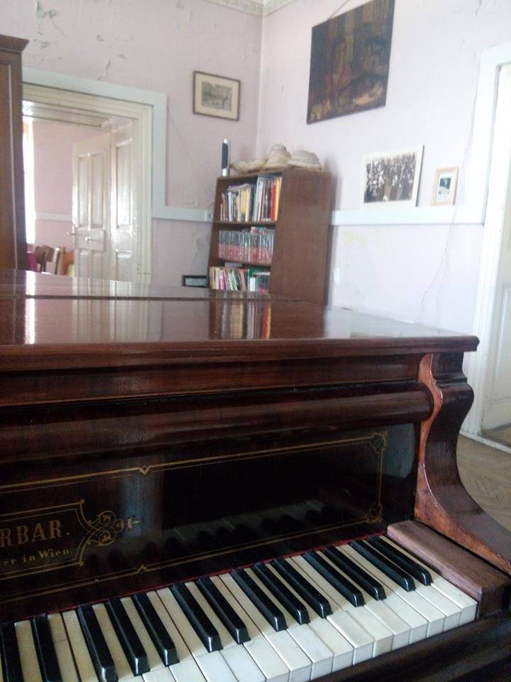 A zongora beszerzésével Lészay Zoltán nem csak a puji udvarházat, annak belsejét is igyekszik visszavarázsolni &bullet;  Fotó: Szucher Ervin