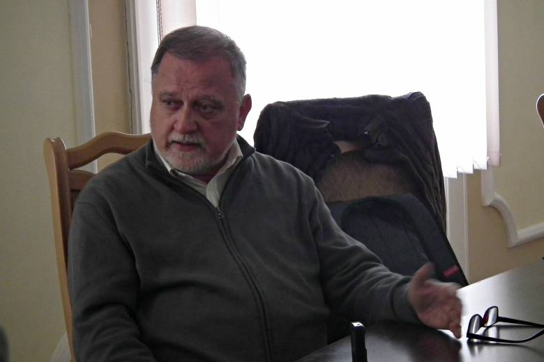 Zatykó Gyula egységes magyar álláspontot szeretne szoborügyben •  Fotó: Makkay József