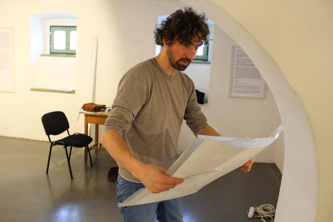 Hugyecsek Balázs látványtervező Erdélyben is gyakori vendég &bullet;  Fotó: Pál Árpád