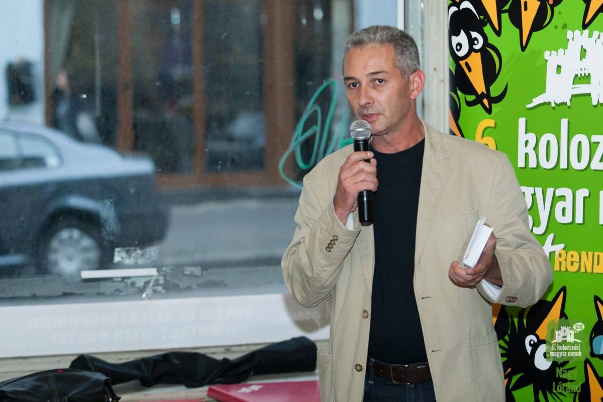 Nagy Péter szerint a könyvkiadás új reneszánszát éli &bullet;  Fotó: Nagy Lóránd