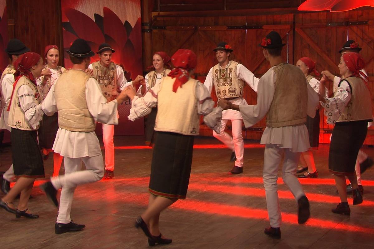 A Tatrospart néptáncegyüttes budapesti szereplése sikertörténet volt &bullet;  Fotó: Mediaklikk.hu