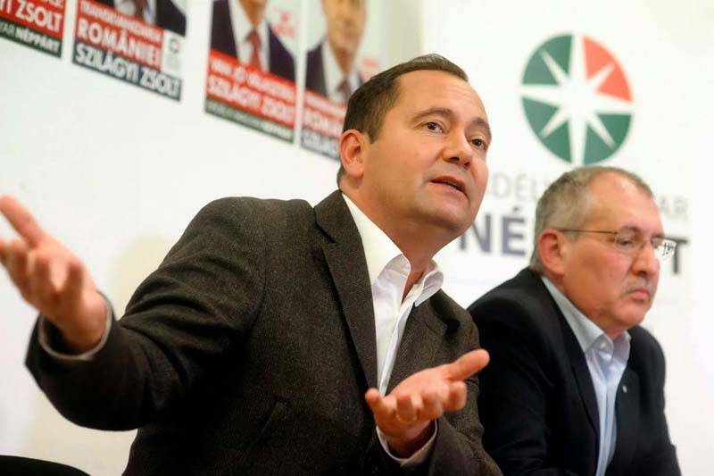 Szilágyi Zsolt és Toró T. Tibor • Fotó: MTI