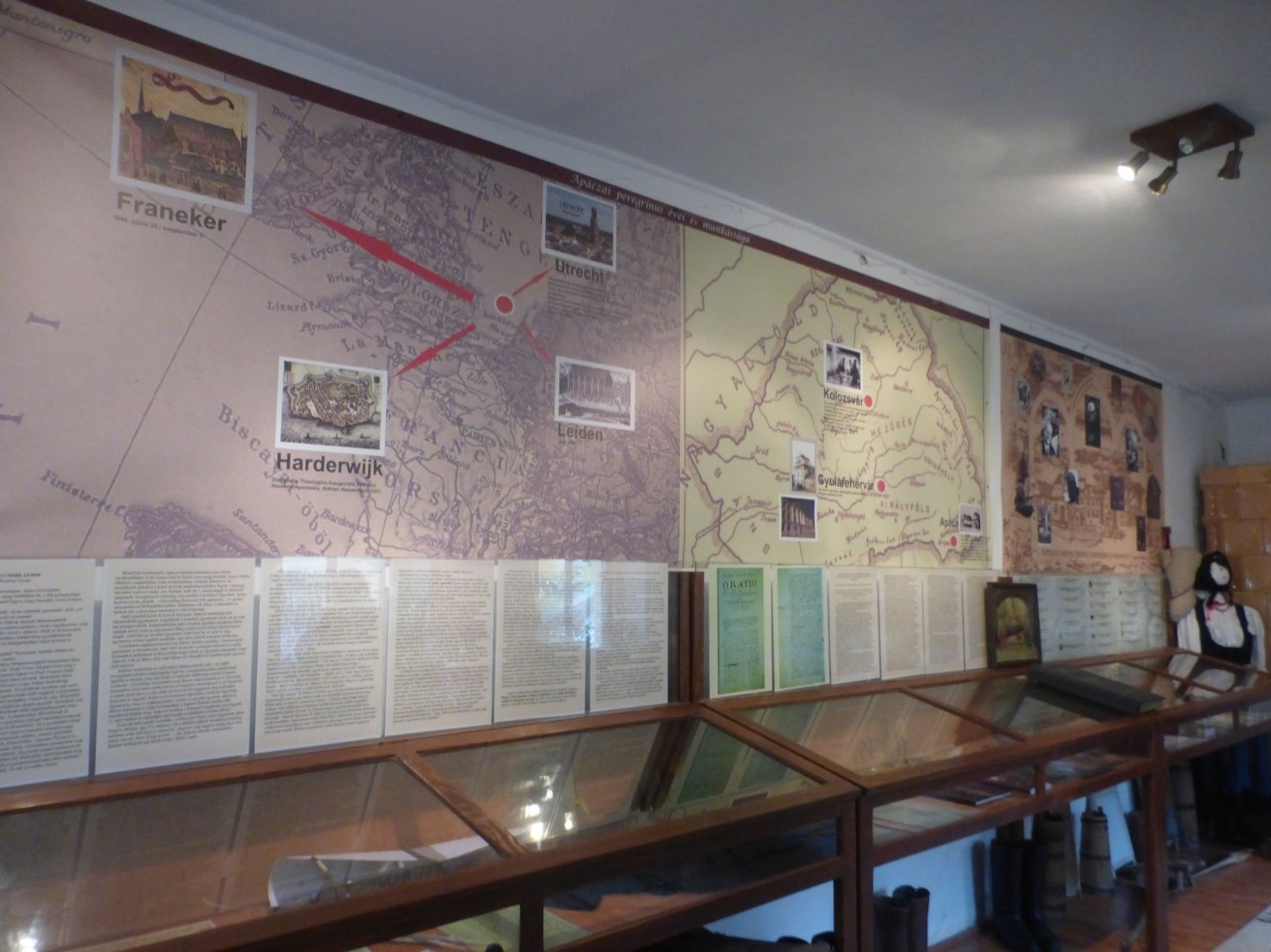 Az emlékház belseje sok izgalmas tudnivalót mutat be Apáczai Csere János rövid életéről •  Fotó: Csermák Judit