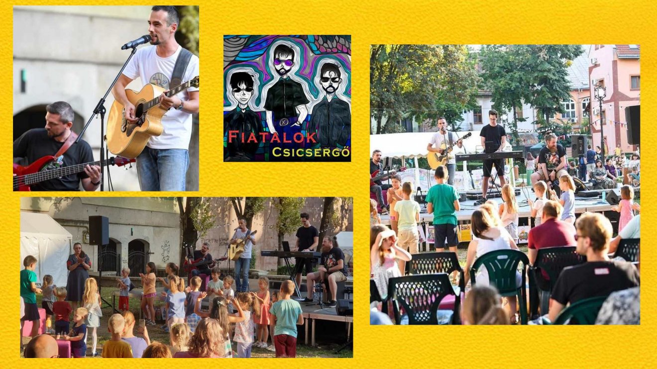 A Fiatalok Ifjúsági Zenekar meseszép hangszerelést nyújtott a hangoskönyvhöz •  Fotó: Török Andrea Enikő