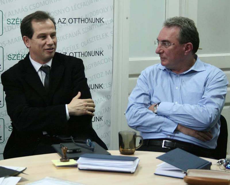 Sógor Csaba és Winkler Gyula RMDSZ-es EP-képviselők 