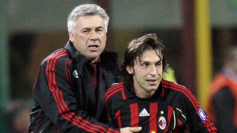 Carlo Ancelottival a kispadon Andrea Pirlo két BL-trófeát is nyert 