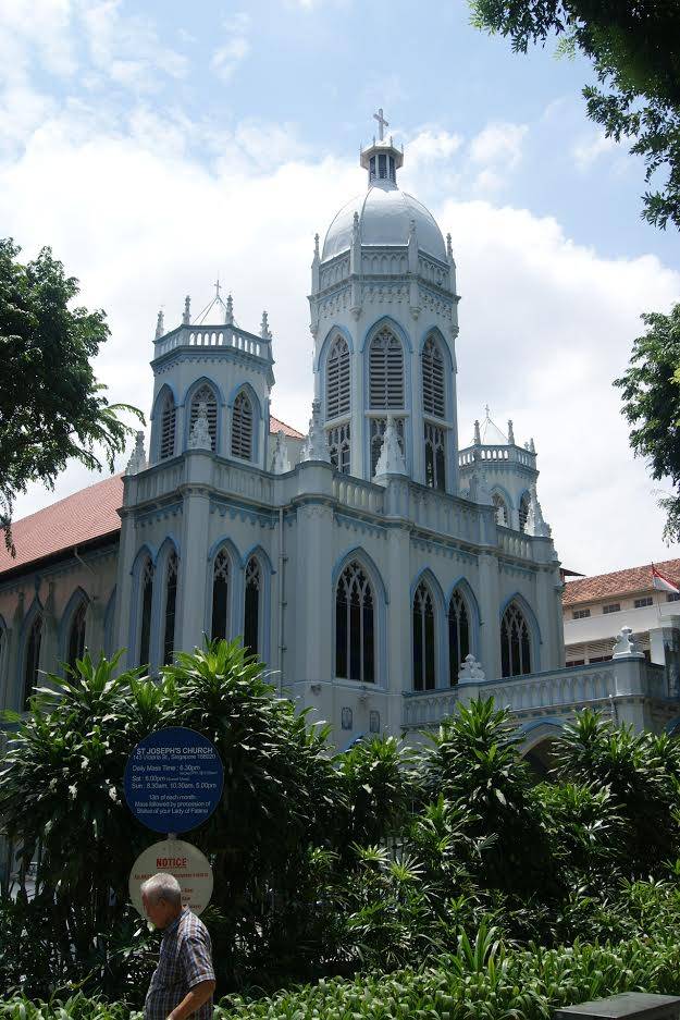 A Szent József templom Szingapúrban &bullet;  Fotó: Csermák Zoltan