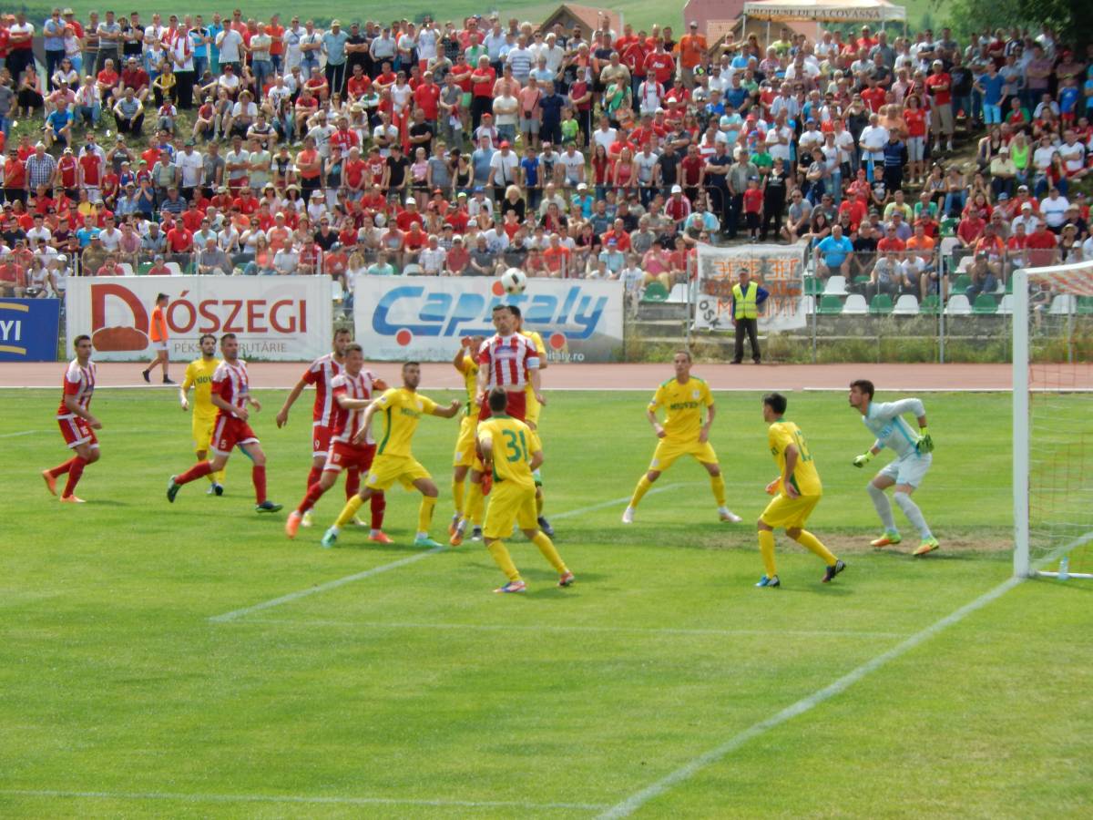 A Sepsi OSK hazai pályán fogadta a SC Mioveni csapatát: az utolsó mérkőzésnek már nem volt tétje &bullet;  Fotó: Sánta Imre