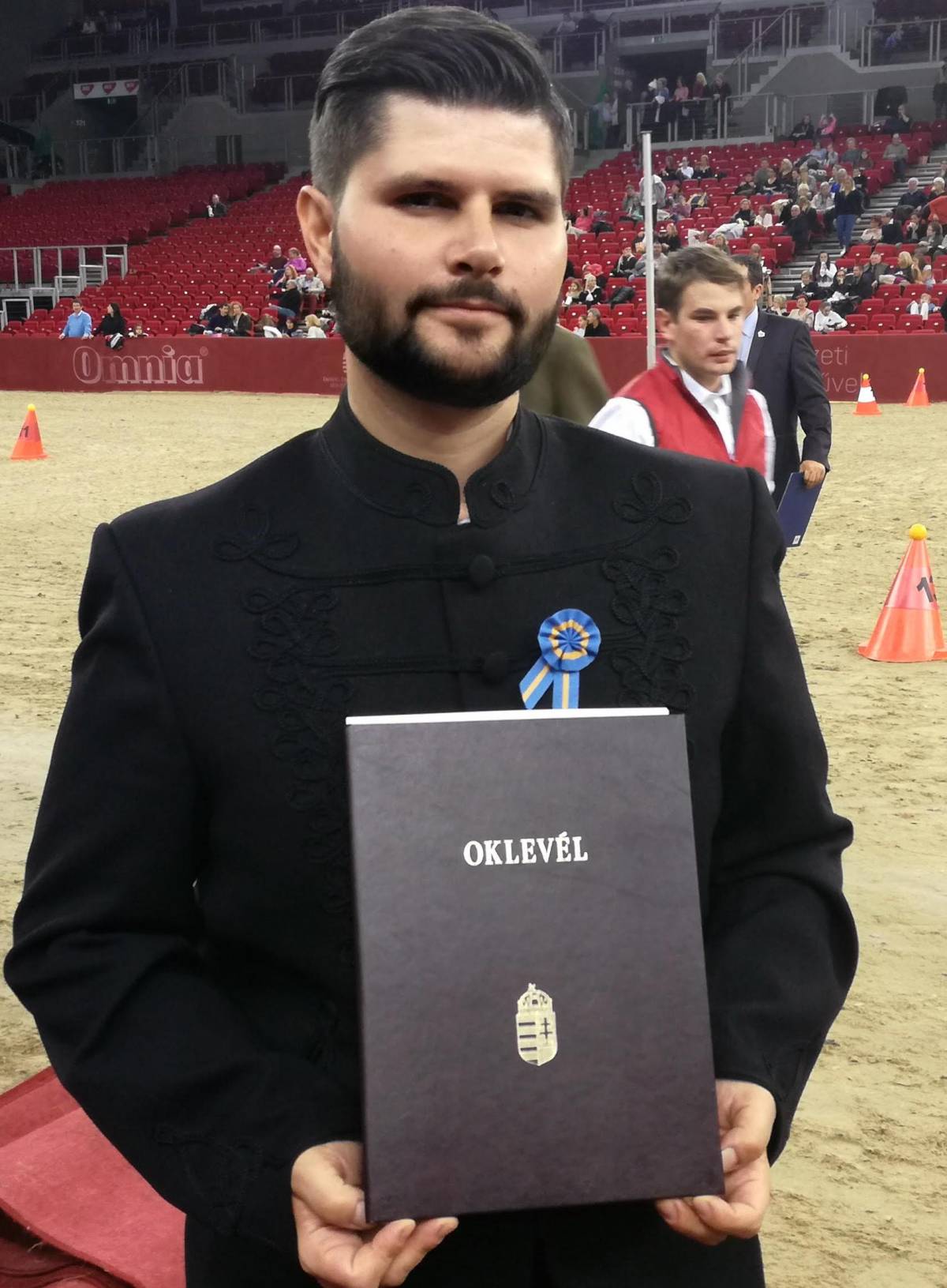 A lovastanár Czine Attila hazatérne Erdélybe &bullet;  Fotó: Ilyés Szabolcs