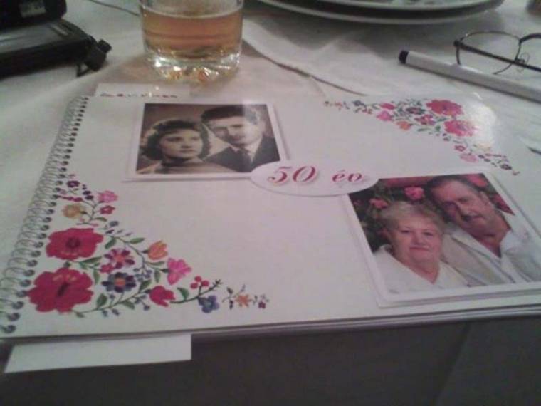 Aranylakodalom menyasszonyi ruhában