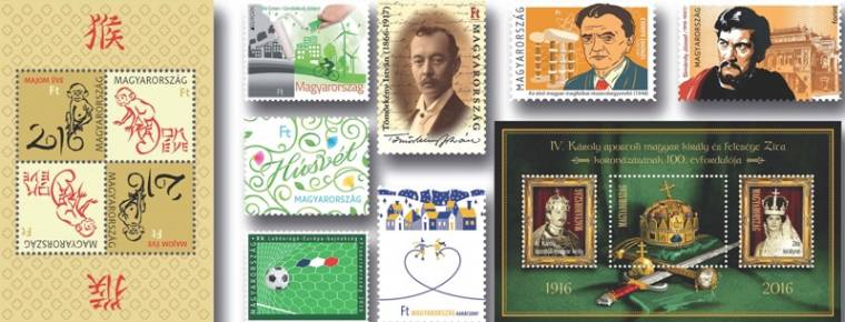Csodás alkalmi bélyegek 2016 jeles napjaira