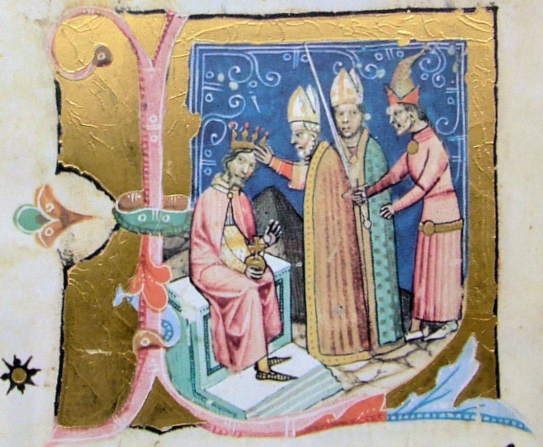 III. István megkoronázása &bullet;  Fotó: Képes Krónika