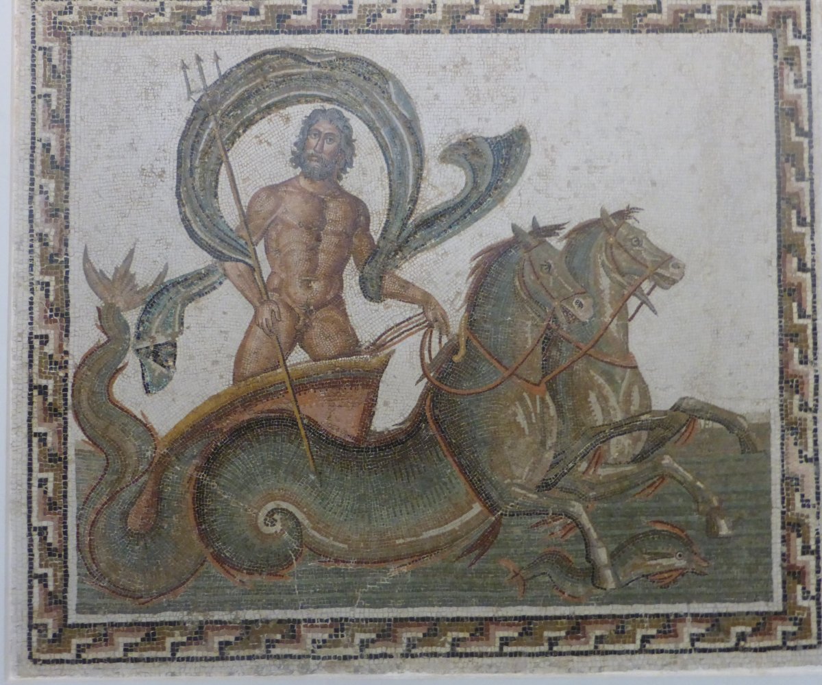 Neptun győzelmi menete: előszeretettel ábrázolták az ókori isteneket az antik mesterek &bullet;  Fotó: Csermák Judit