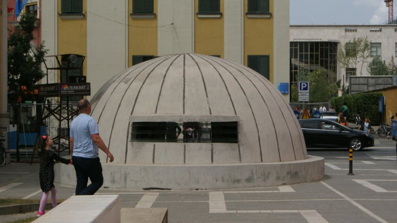 Bunkermúzeum: az egykori diktátor országszerte elszórt rengeteg rejtekhelyéből néhányat megnyitottak a turisták előtt •  Fotó: Csermák Zoltán