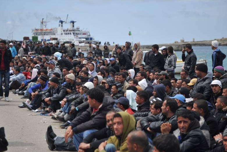Megállíthatatlan migráció? Több jobboldali politikus szerint nincs politikai akarat az európai határok védelmére •  Fotó: MTI