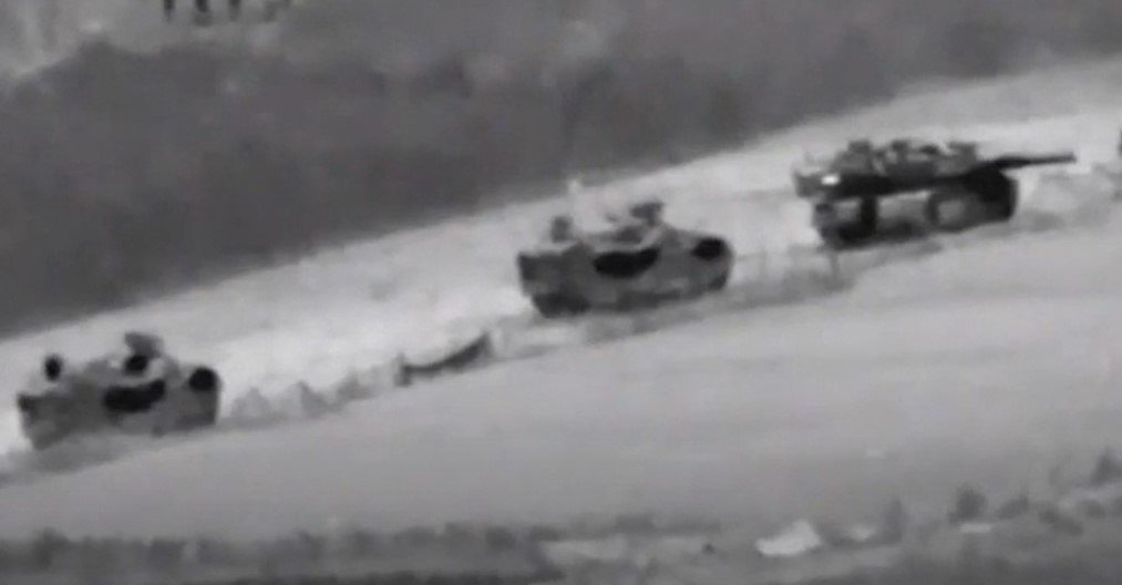 Az izraeli hadsereg elkezdte a szárazföldi hadműveleteket is Gázában •  Fotó: Képernyőmentés – videofelvétel