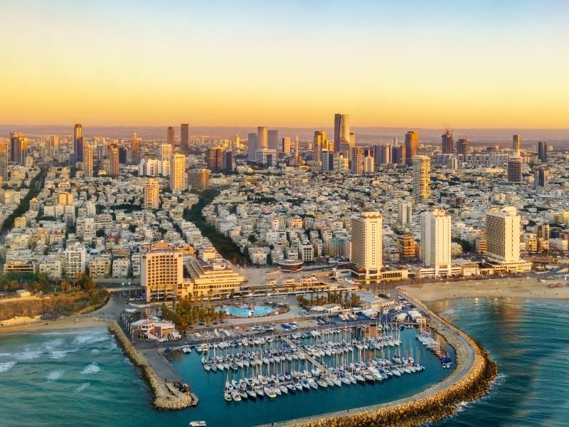Tel Aviv békeidőben. A korábban rengeteg turistát vonzó izraeli városok lakói a harcok befejezésében és a tartós békében reménykednek •  Fotó: Izraeli turisztikai minisztérium