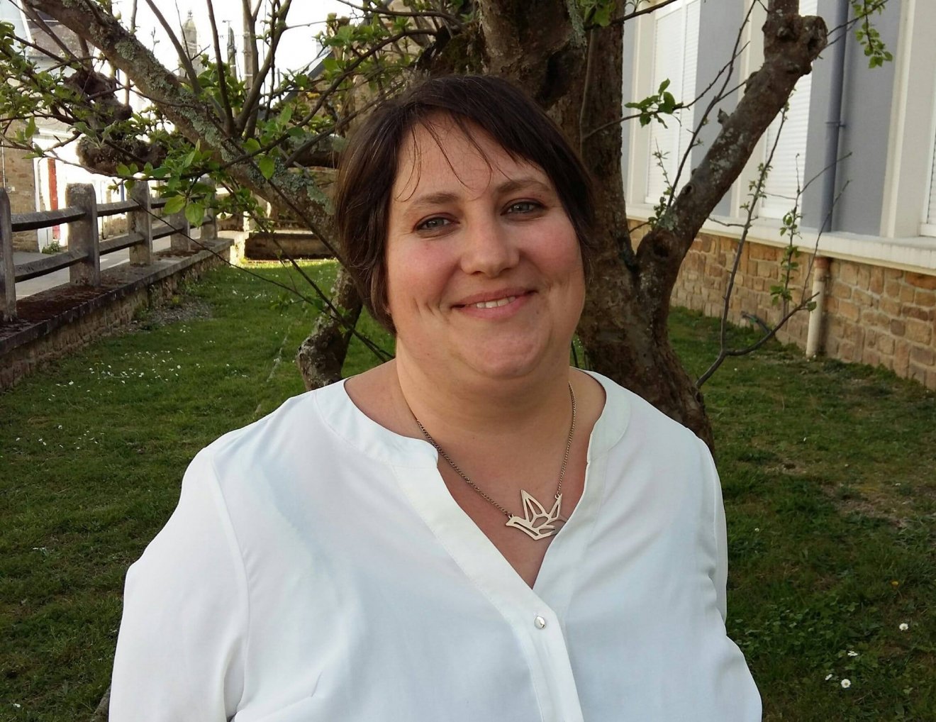 Lydie Massard európai parlamenti képviselő a breton népközösségre szeretné ráirányítani a világ figyelmét •  Fotó: Facebook/Lydie Massard