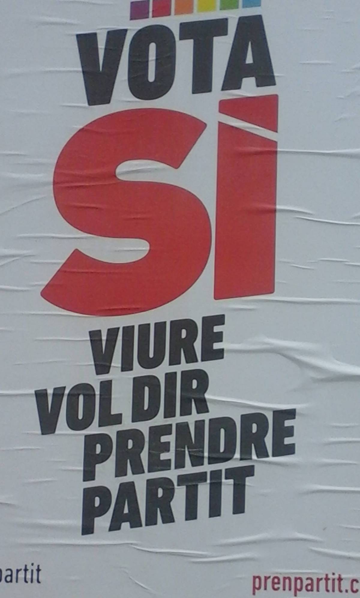 Igen szavazásra buzdító plakát &bullet;  Fotó: Bagosi Hajnal