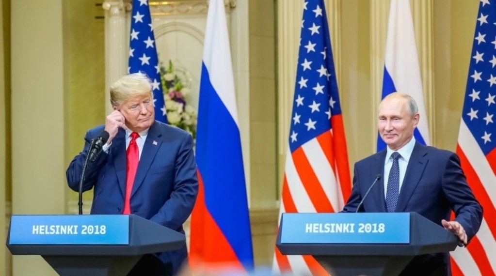 Vlagyimir Putyin szerint az orosz társadalom Donald Trump amerikai elnökké választását várta • Fotó: Agerpres/AP