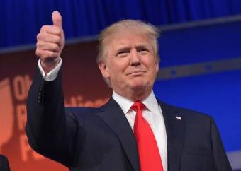 Donald Trump a nyerő