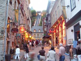 Québec, a francia hídfő