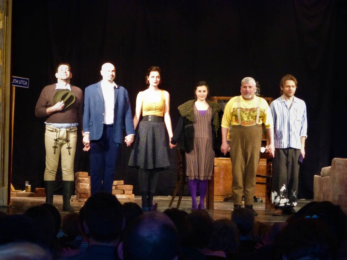 A Szigligeti Színház szereplői kivétel nélkül mindkét előadáson a maximumot nyújtották &bullet;  Fotó: Csermák Zoltán