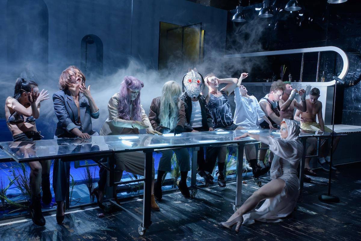 Látványos előadás volt a Vakok, amely megmozgatta a nézők fantáziáját &bullet;  Fotó: Bíró István