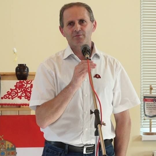 Krakkó Rudolf, a Szatmári Híd Egyesület elnöke •  Fotó: Facebook/Krakkó Rudolf